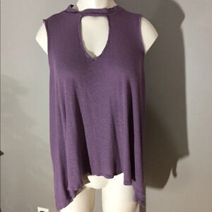 🌸 Pink Republic Purple Sleeveless Top M